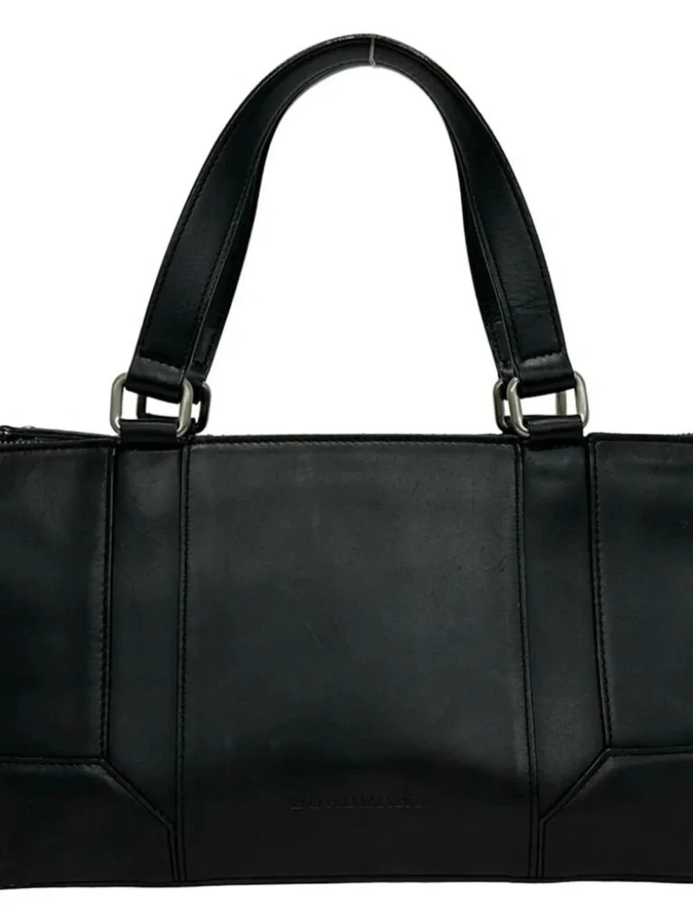 Burberry Black Leather Handbag